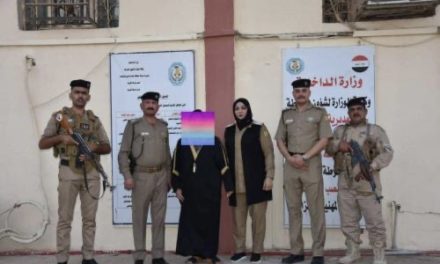 القبض على الامرأة التي أعتدت على منسب في تكريت
