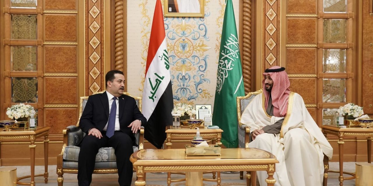 السوداني يؤكد لـ”ولي العهد السعودي” اهمية تحقيق التكامل الاقتصادي