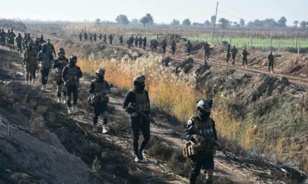 الحشد والقوات الأمنية ينفذان عملية أمنية مشتركة جنوب سامراء