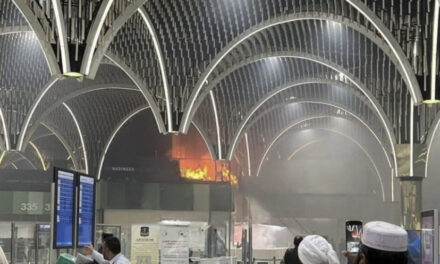 إدارة مطار بغداد تعلن اخماد الحريق الذي اندلع في احدى ساحاته