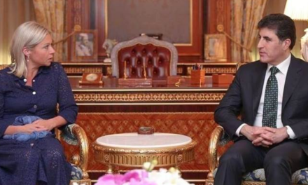 بارزاني وبلاسخارت يؤكدان أهمية نجاح انتخابات مجالس المحافظات